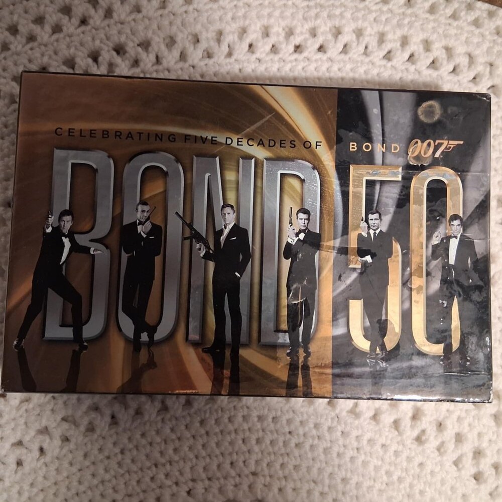 JAMES BOND DVD MOVIE COLLECTION-